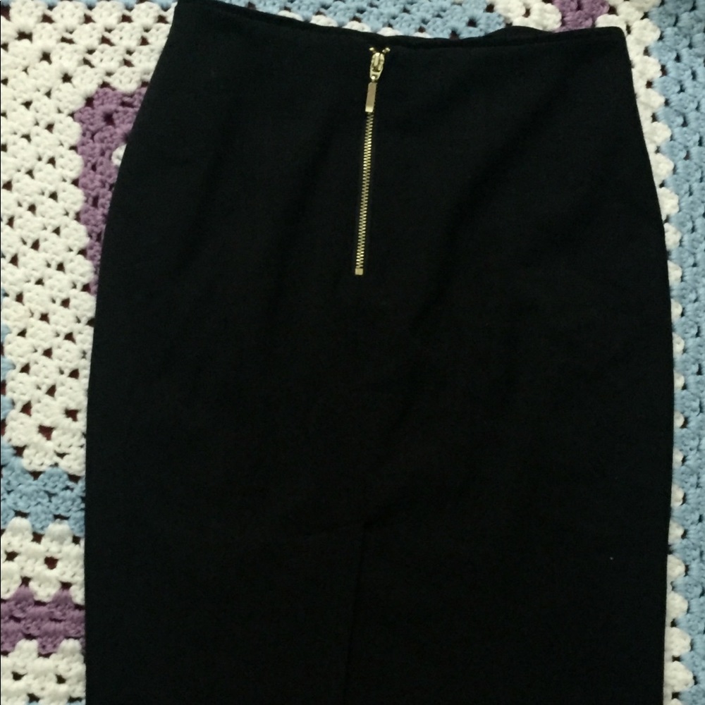 H&M basic zipper skirt